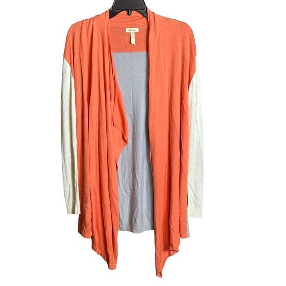 Matilda Jane Color Block Open Front Cardigan Size Small S - Picture 1 of 6
